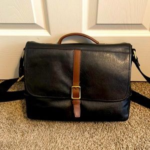 Fossil Messenger Bag - Leather Small